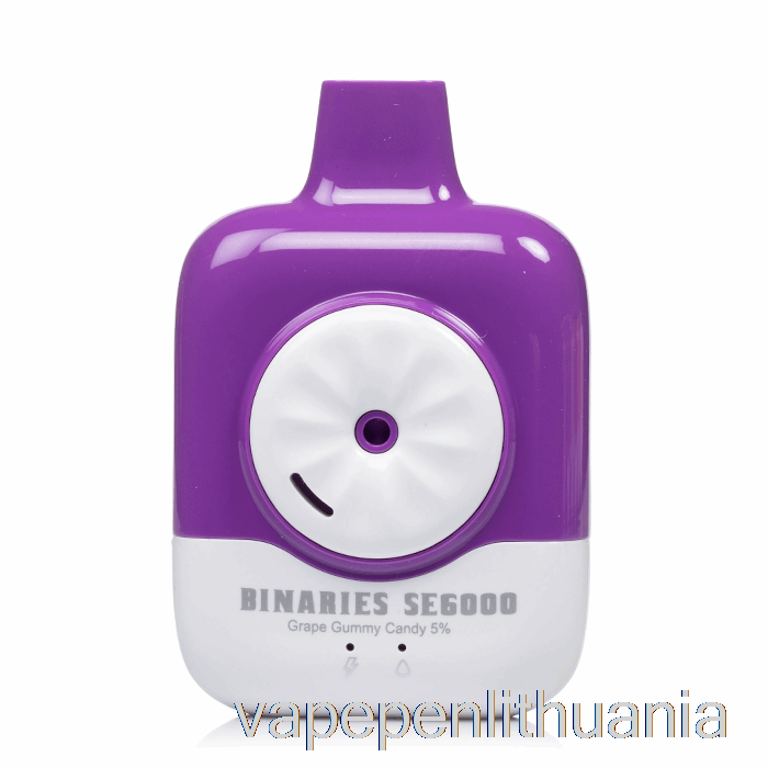 Horizon Binaries Se6000 Vienkartinis Vynuogių Guminis Saldainių Vape Skystis